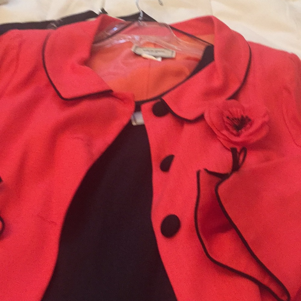 Dress and jacket.  Dress is lined.